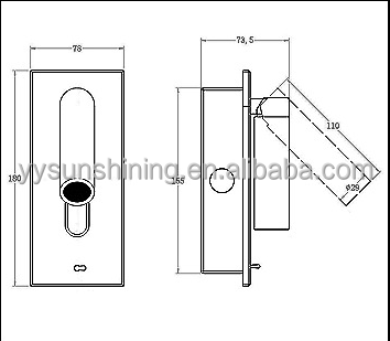 5V 2A USB Charging Port LED Wall Sconce Light for Nordic Aisle and Corridor Design