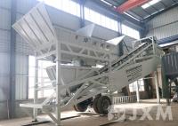 Planta de tratamento por lotes concreta móvel da construção 100m3/H 98kw