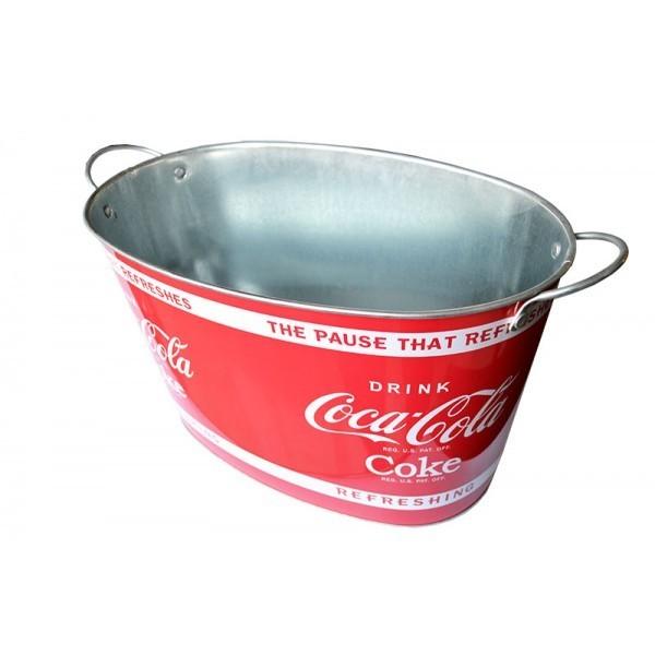 DADI 10L 15L Tinplate Metal Ice Bucket Drink Cooler Galvanised Drinks Bucket For Whiskey Beverage