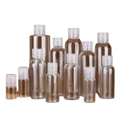 30ml claros 50ml 80ml 100ml 200ml esvaziam a garrafa plástica do pulverizador do animal de estimação das garrafas do Sanitizer da mão