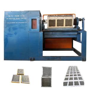 自動回転式紙卵皿機 パルプ鋳造機 2000pcs/h アルミニウム模具