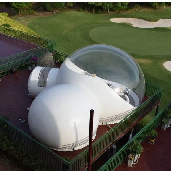 New Design Hot Sale Inflatable Bubble Tent Clear Dome House Family Outdoor Tent