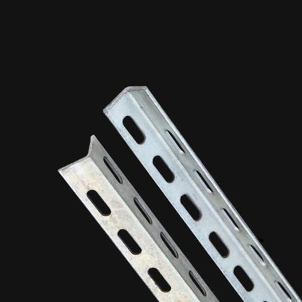 2 Inch Slotted Iron Angle Channel Beam HDG Galvanized Zinc Plated Customized