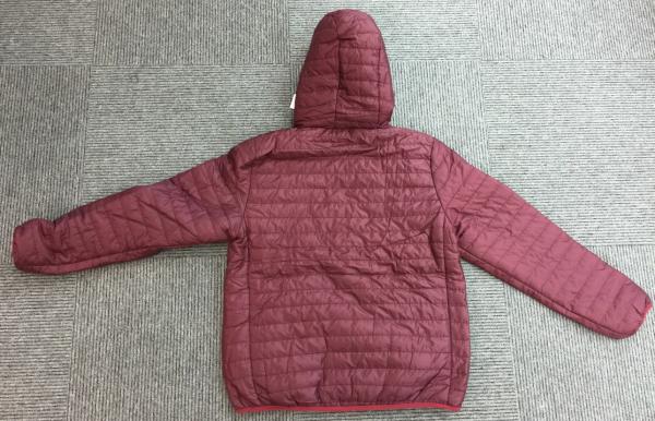 120g Polyester Filling Mens Quilted Down Jacket With Hood Middle Thickness