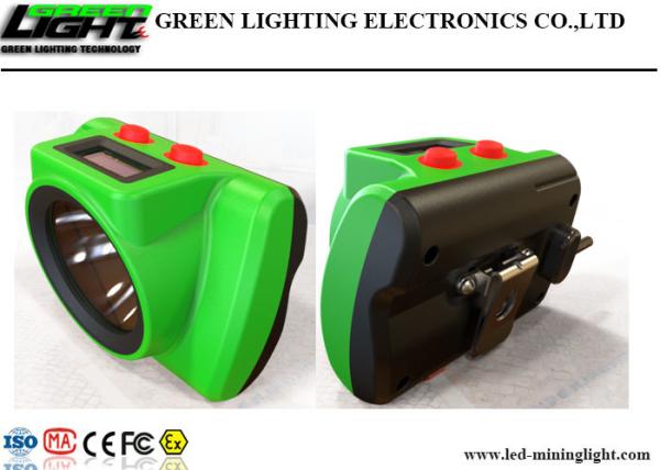 OLED Screen LED Cordless Cap Lamp CREE Bulb Small Size Install Tracking System