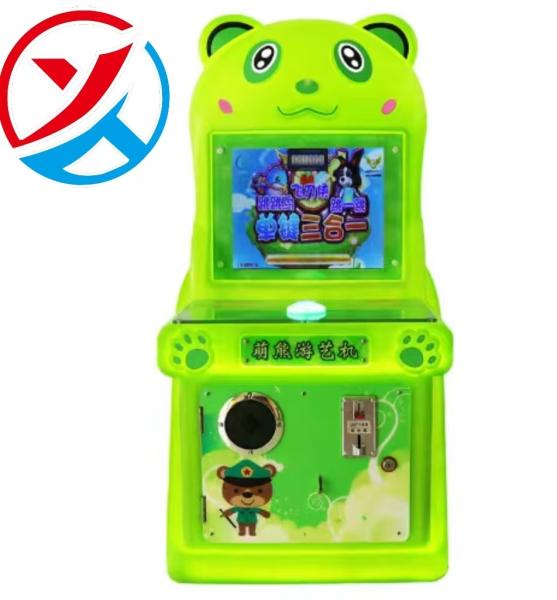 Venta directa de fábrica Centro comercial Máquina de juegos de botón operada con moneda electrónica