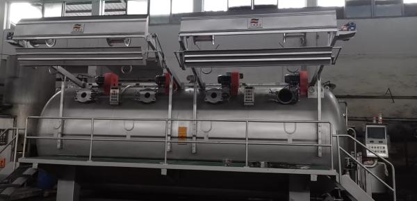 Machine à teindre pour échantillonnage de tissus à faible tension Evenflow