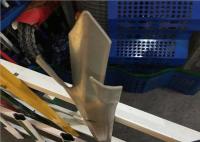 Palissade en acier de W Pale Powder Coating Colors 1.5mm clôturant avec le type courrier de H