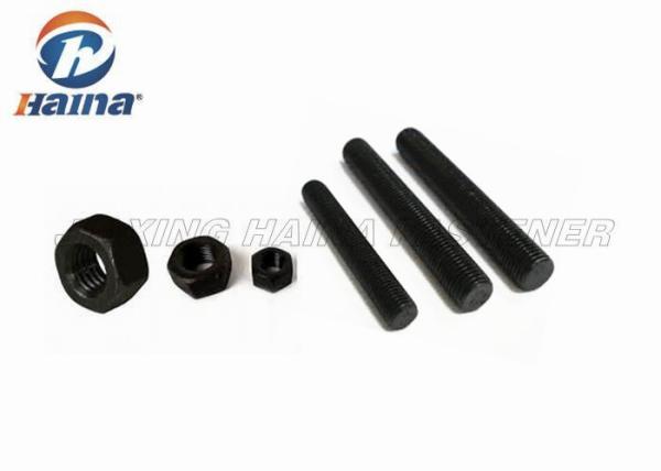 ISO9001 Approved ASTM A194 carbon Steel Threaded Rod bolts and Nuts