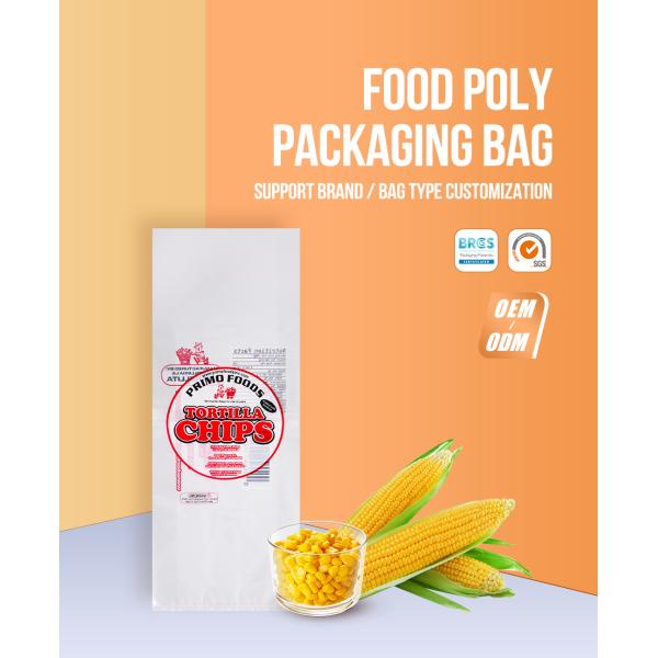 Moisture Proof Tortilla Chips Bags Snack Packaging Bags Custom Printing Food Packing Bags
