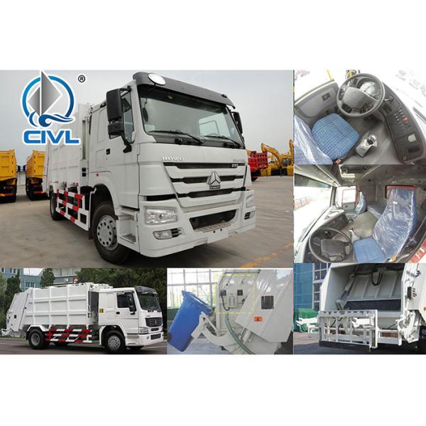 4 X 2 Driving 10 CBM Garbage Compactor Truck Of Sinotruck Garbage Truck Euro II