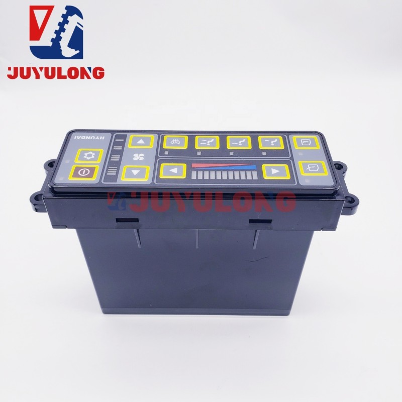 JUYULONG Air Conditioning Control Panel Switch for Excavators R80/R110/R150/R215/R225/R335 Construction Machinery Parts