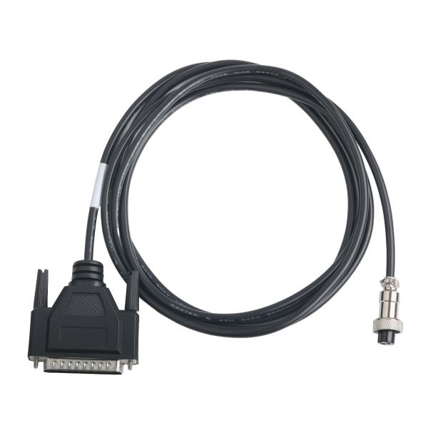 CLEAR PVC 30P D-SUB FEMALE To GX12 M12-2P Connector Custom Cable Assembly Connectors OEM/ODM