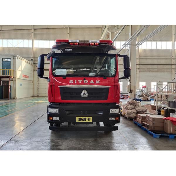 привод 276Kw 4x2 обжал пожарную машину CAFS пены воздуха с ручной передачей