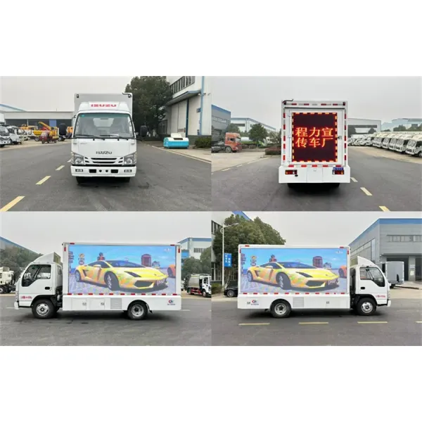 Good Price Three-Sides Expansion Mobile Stage Truck for Roadshow and Advertising