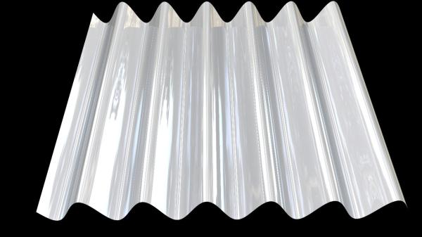 Low Maintenance Corrugated Aluminum Composite Panels Light Weight Moisture Proof