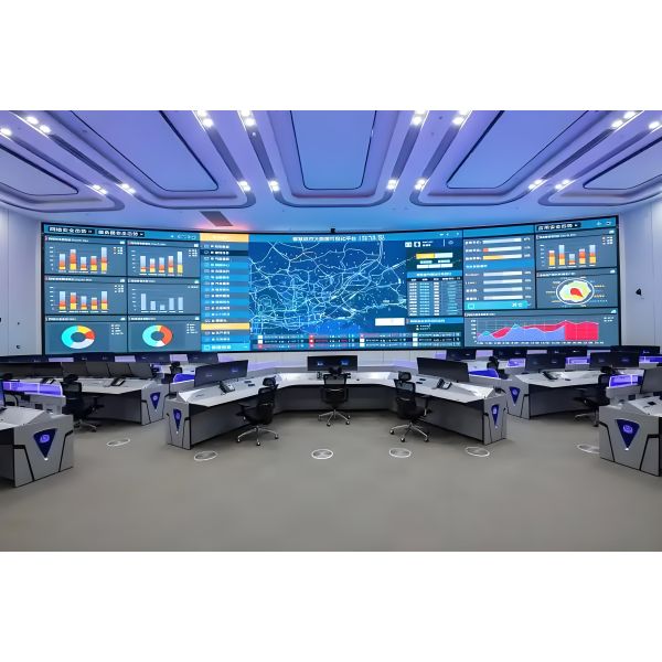 P1.25 P2.5 P2 Indoor LED Display Panel Video Wall Large Screen for Studio Command Control Room