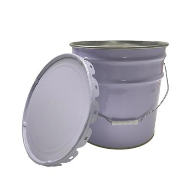 12-43cm Height Sturdy Metal Lubricating Oil Bucket With Waterproof Coating