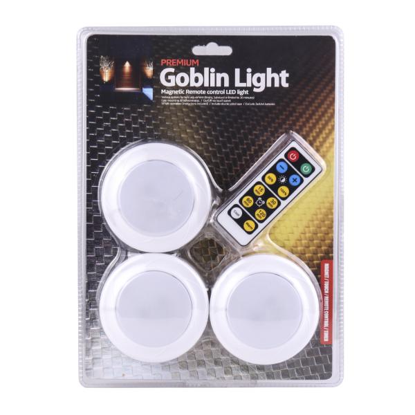 Timer Wireless Kitchen Under Cabinet Lighting, Battery Powered led puck light