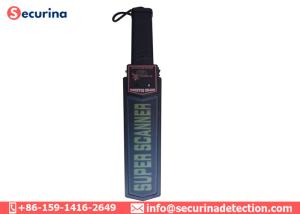 Detector de metais comercial eletrônico, indicador Handheld do alarme do