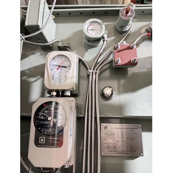 2500kVA Three Phase Oil Immersed Substation Transformer Step Down 11kV to 433V ONAN