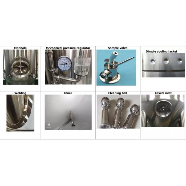 depósito de fermentación 1500L para el equipo de la fabricación de la cerveza