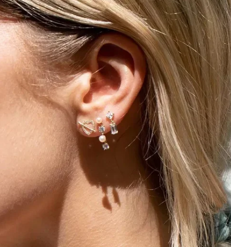 Белые серебряные серебряные серебряные серебряные серьги