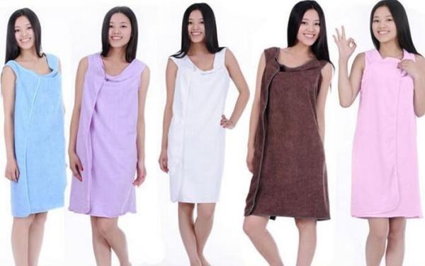 Unisex Wearable Bath Towel (140*70cm), Variety Sexy Superfine Fiber Magic Beach Towel