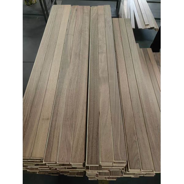 52mm American Walnut Herringbone Parquet Flooring with 3MM Top Veneer and 1210 x 52 x 10MM Size