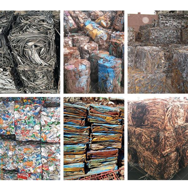 22 кВт мощность полуавтоматический гидравлический металлопрессорный балировщик упаковки балировщик для металлолома