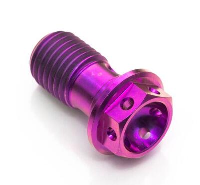 Gr5 Single Banjo Titanium Bolt M10 X 1.0 Titanium Probolt Race Motorcycle Parts