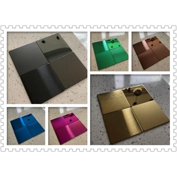 jinhengsteel Decorative 304 stainless steel sheet for interior exterior decoration designs trim shape profile