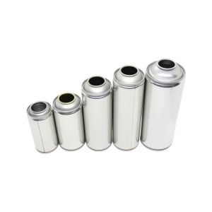 Hair Spray Empty Aerosol Tin Can Metal Aerosol Spray Cans with Screw Cap
