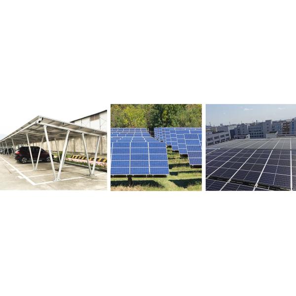 Solar Mounting Photovoltaic Bracket Waterproof Rail Aluminum Track Water Guide Through