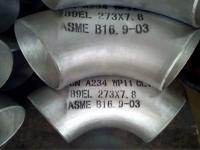 Steel Butt Welding Fittings Stainless Steel 90 Deg Elbow Pipe Fitting For Pipe Connection