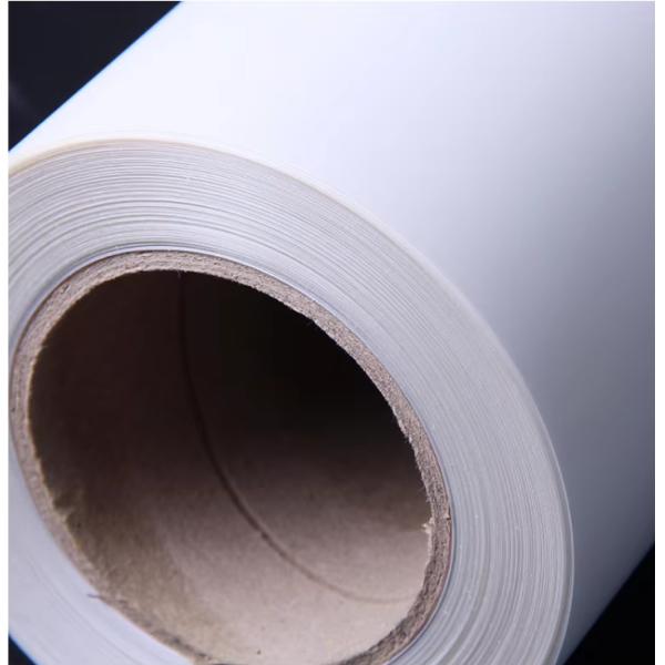 Impression par jet d'encre à base de film rétroéclairé mate en rouleau PET pour publicité