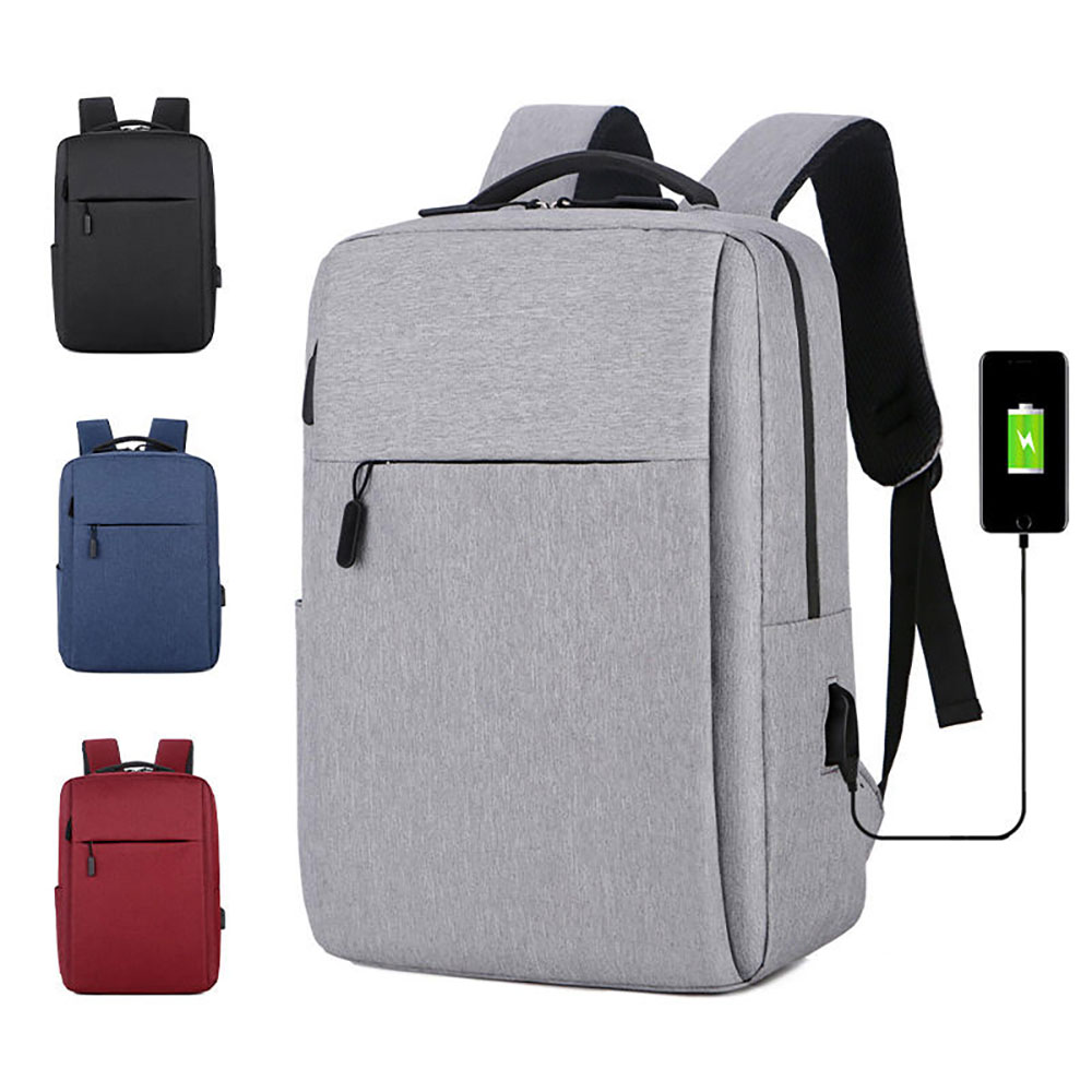 For Laudtec Wholesale Unisex Large Capacity Business Laptop Backpack DNB111 USB Charging Shockproof Handbag Soft Simple Design Wholesale OEM/ODM/Private Label