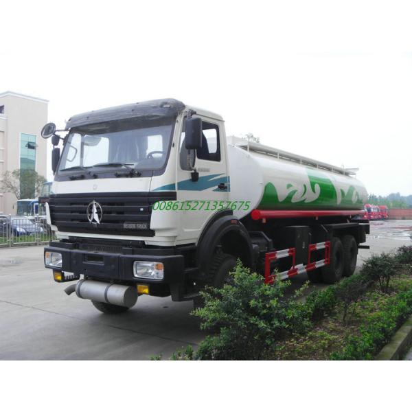 Beiben AWD off road Steel  Water Tanker Truck 6x6 With Water  Pump Bowser  For Transport Clean Drinking Water 16-18cbm