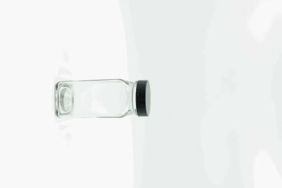 Food Grade Clear FDA 500ml Spice Herbs Square Glass Jars With Lid