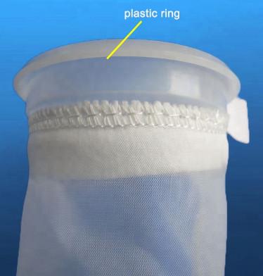Nylon Polyester Liquid Filter Bags Aquarium Filter Sock With Good Removal Efficiency
