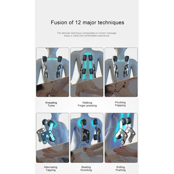 Coin Operated Gravity Massage Chair Calves Airbags CB Lymphatic ISO9001 Timing 30Min