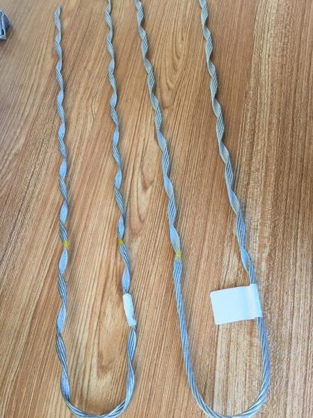 Overhead insulated Steel 3/8 Preformed Guy Grip Dead End