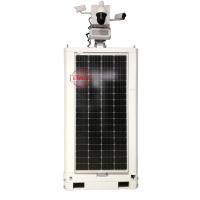 Remote Control Solar Mobile Light Tower CCTV Tower For Job Site