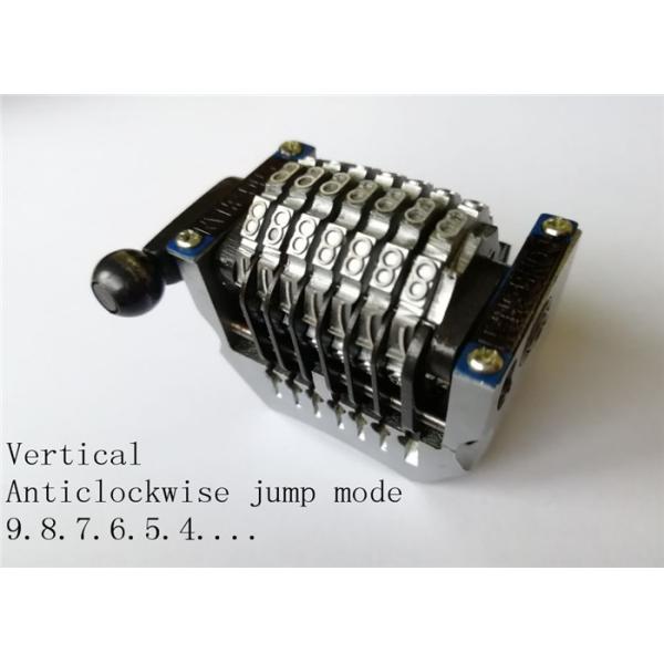 7 modo no sentido contrário às agulhas do relógio vertical do salto da máquina de numeração 22,3 giratórios dos dígitos GTO