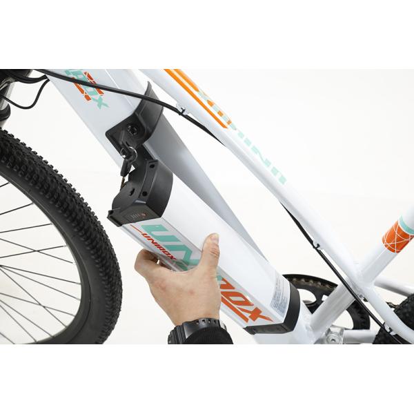 Lightweight Aluminium Alloy Electric Mountain Bicycle With Shimano 6 Speed Derailleur