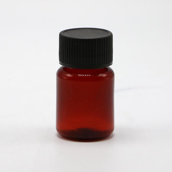 15mL PET Plastic Bottles for Pharmacy Containers and Pill Capsules Easy to Screw Caps