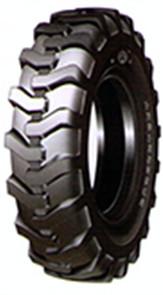 Black Round Agricultural Farm Tyres PR8 / PR10 / PR12 For Implement Vehicles