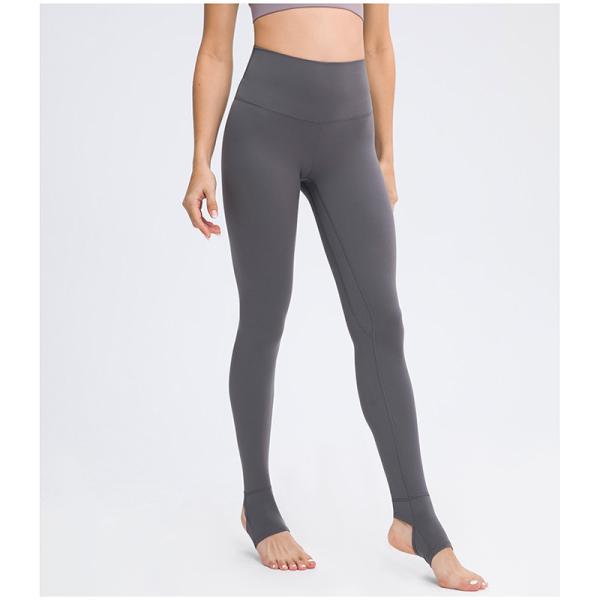 Soft Stretch Yoga Pants Capri Workout Athletic Leggings Foot Stepping