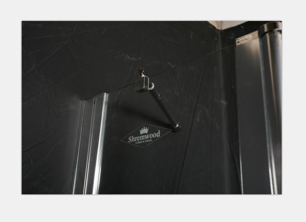 Glass Screen Shower Door Enclosures 140*120 / 180*80cm Size For Bath Tub