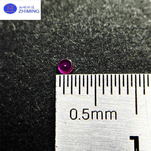 Ruby Through-Hole Bearing – Precision Jewel Bearing for High-Accuracy Instruments